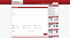 Desktop Screenshot of foroelectrodomesticos.com